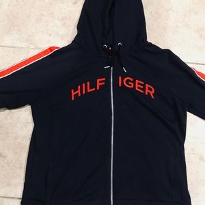 Tommy Hilfiger New! Jacket Sport Full Zip W/Hood !
